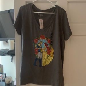 Torrid beauty and beast shirt NWT